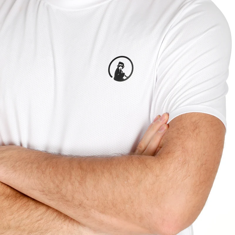 Receiver T-Shirt Herren-Weiß