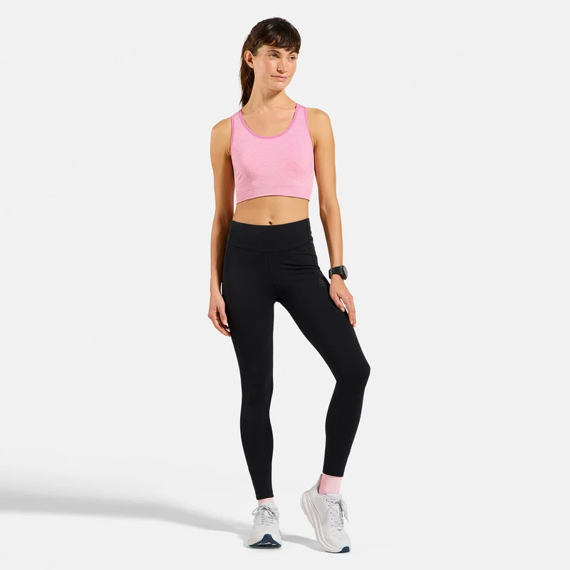 Seamless Medium Padded Sport Sport-BH Damen - pink