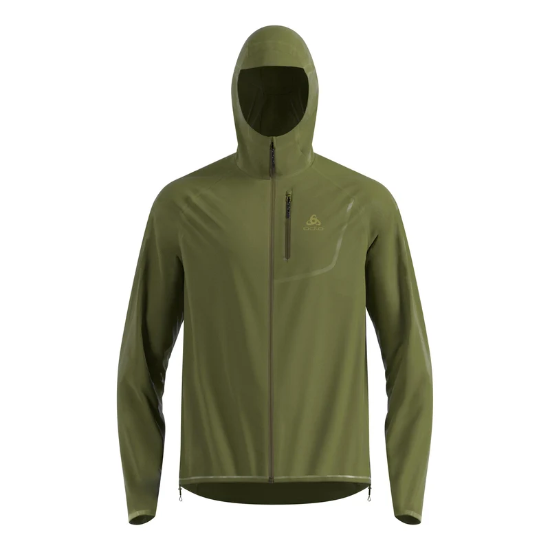 Zeroweight Dual Dry PK Waterproof Laufjacke Herren-grün
