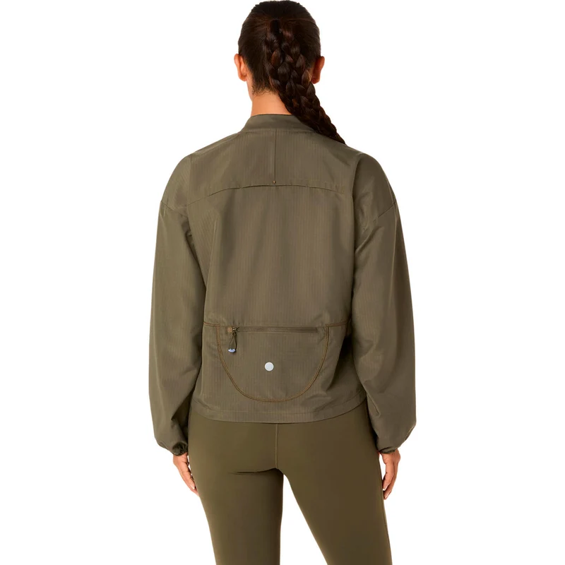 Nagino Adjustable Laufjacke Damen - grün