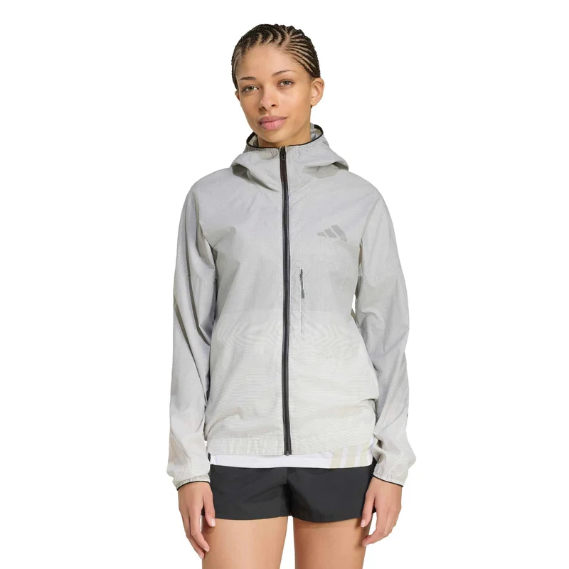 Terrex XPR Light Laufjacke Damen - grau, schwarz