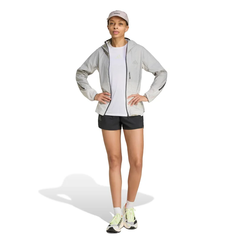 Terrex XPR Light Laufjacke Damen - grau, schwarz