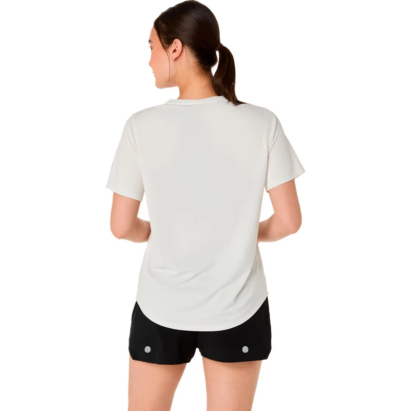 Fujitrail Logo Laufshirt Damen - beige