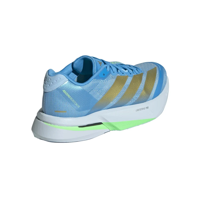 adizero Boston 13 Wettkampfschuh Damen - blau, gelb