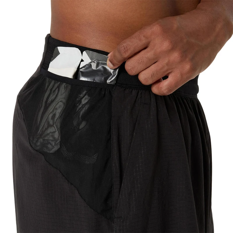 Fujitrail Elite Laufshorts Herren-Schwarz