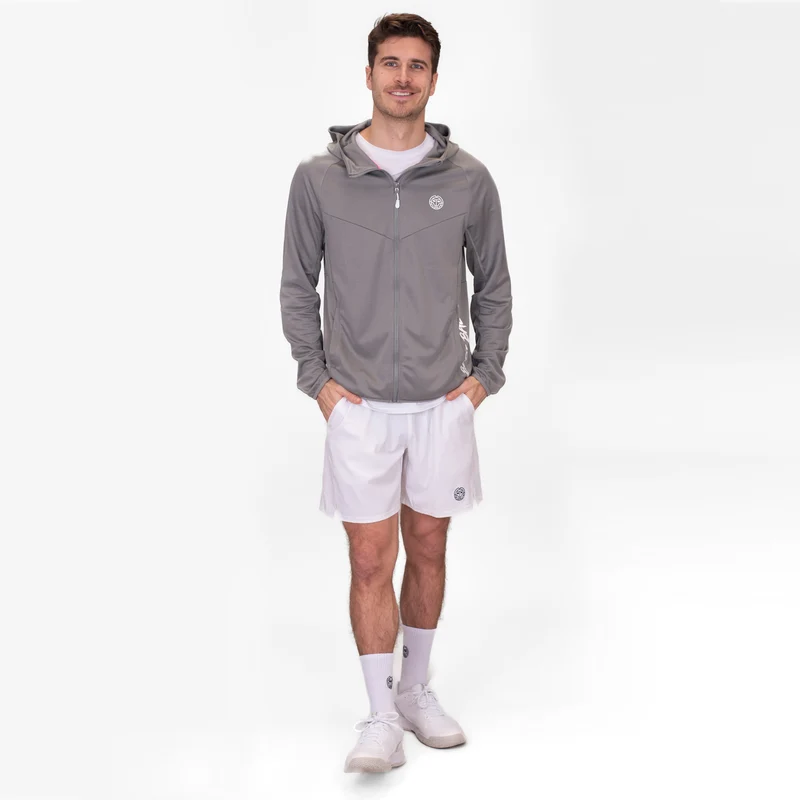 Crew Hood Trainingsjacke Herren-Grau