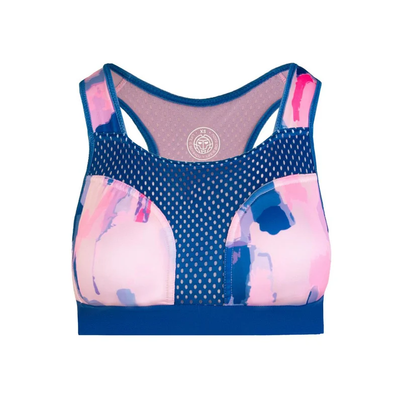 Singa Tech Sport-BH Damen-Blau,Rosa