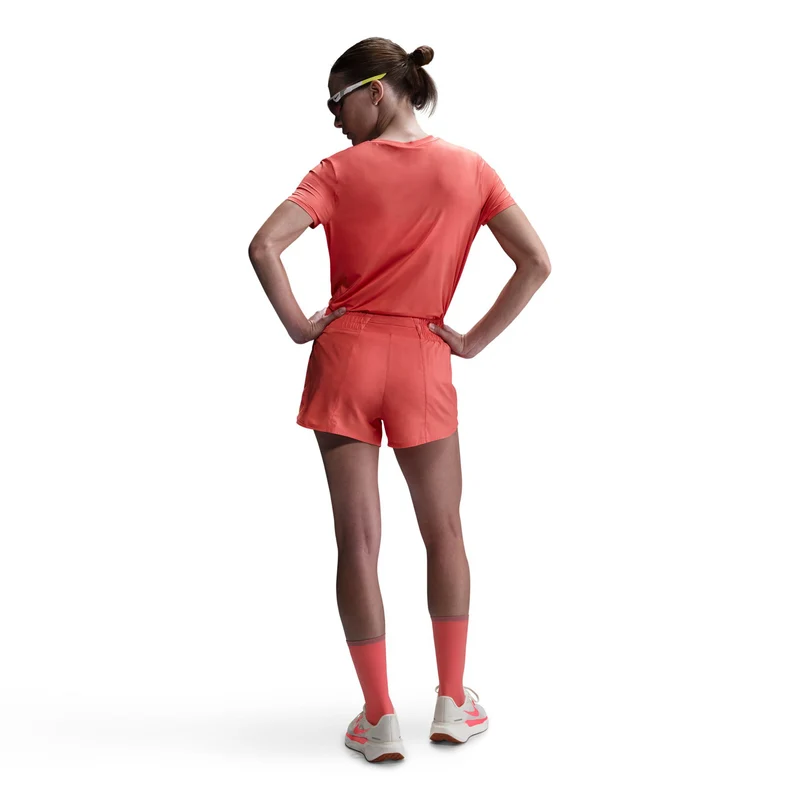 Swoosh Laufshorts Damen-Berry