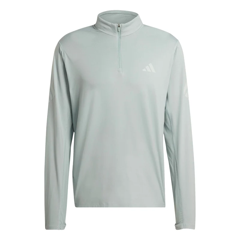 adi365 Zip Laufshirt Herren-mint