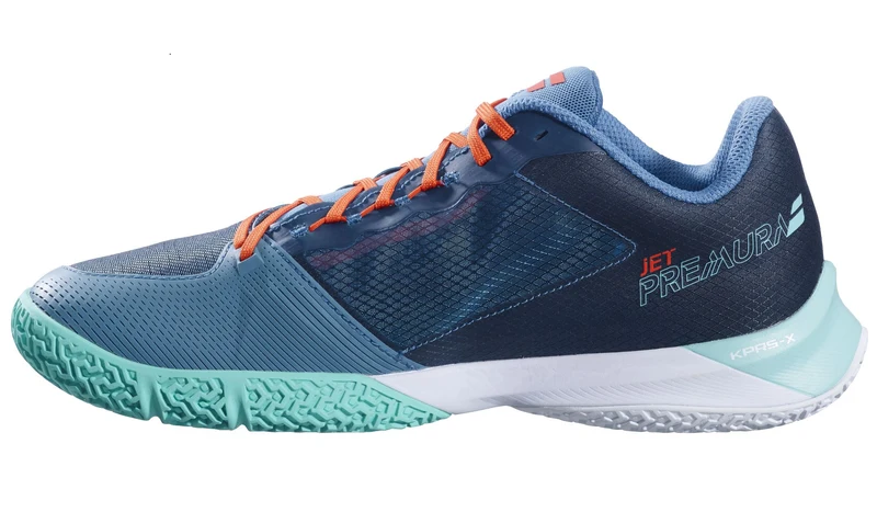 Babolat Jet Premura 2 Padel Shoes (Electric Green/Mandarin)