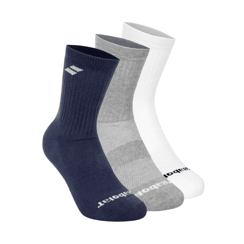Babolat 3 Pairs Pack Socken – Mehrfarbig