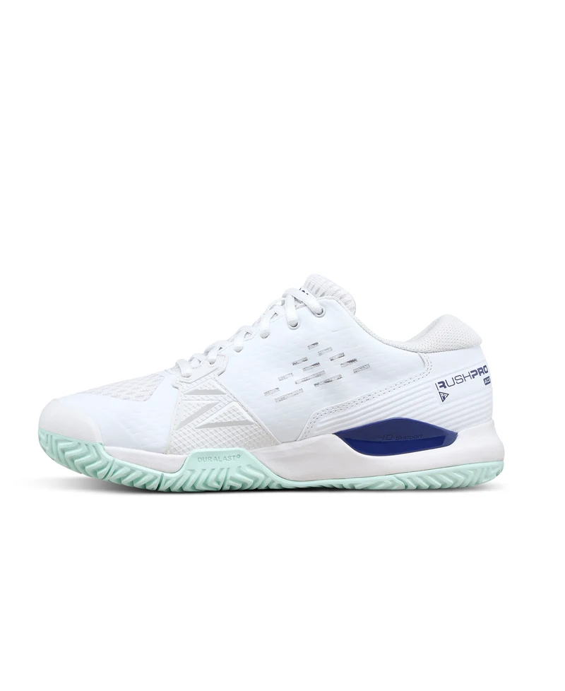Wilson Rush Pro Ace Junior All Court Tennis Shoe - White/Bay/Skipper Blue