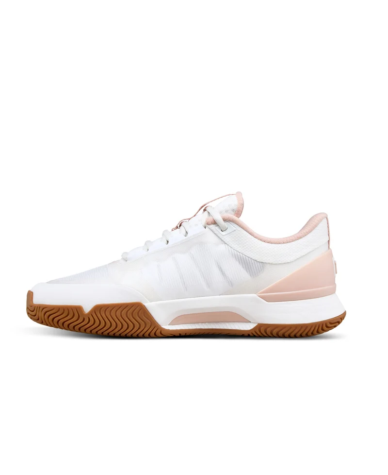 Wilson Intrigue Tour All Court Tennis Shoes (Ladies) - White/Cameo Rose/Gum