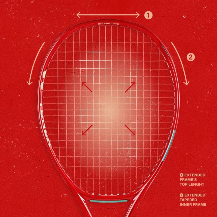Yonex VCORE 98 (2026) Performance Tennis Racket - Ruby Red (UNSTRUNG)