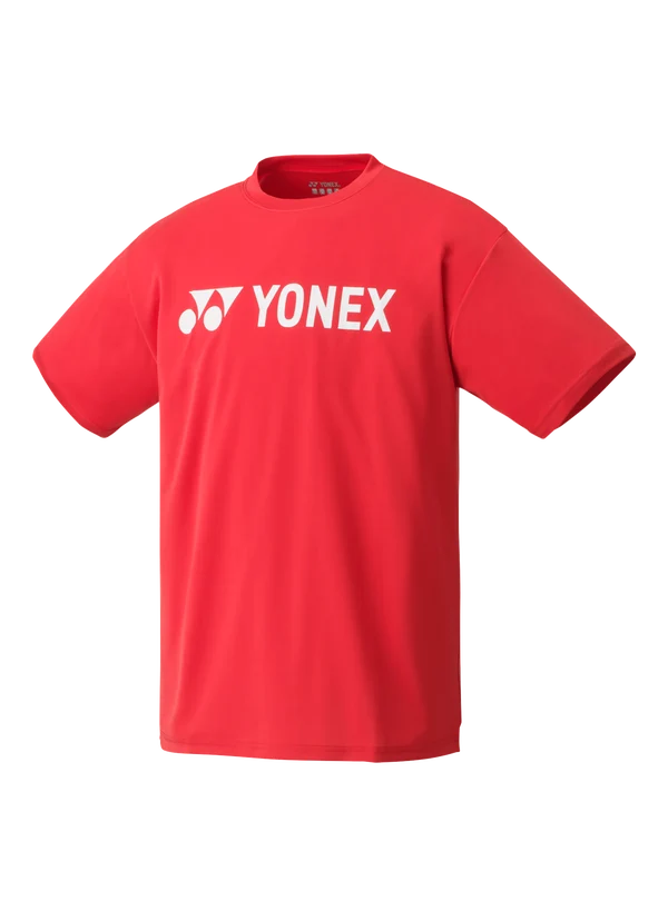 Yonex YM0024 Club/Team Men's Crew Neck T-shirt (Red)
