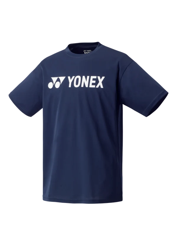 Yonex YM0024 Club/Team Men's Crew Neck T-shirt (Navy Blue)