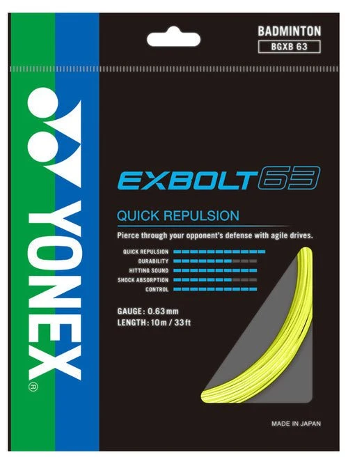 Yonex Exbolt 63 Badminton String Set (10m)