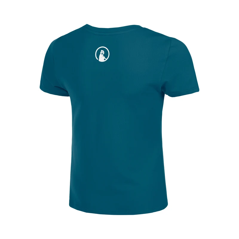 Create Retriever T-Shirt Mädchen-Petrol,Weiß