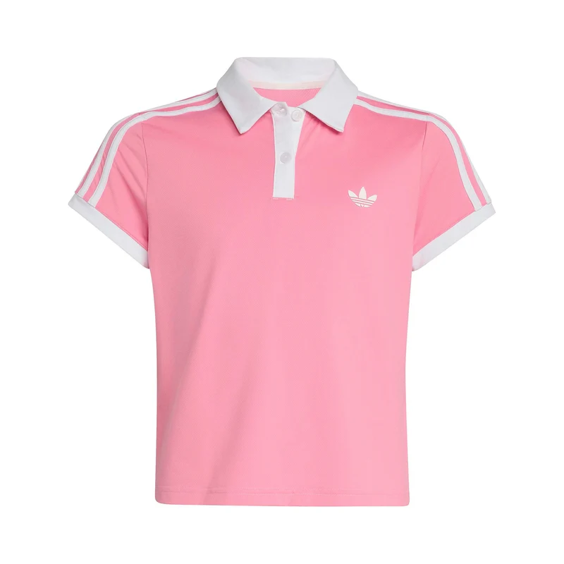 Classics Polo Kinder - pastellrosa, weiß