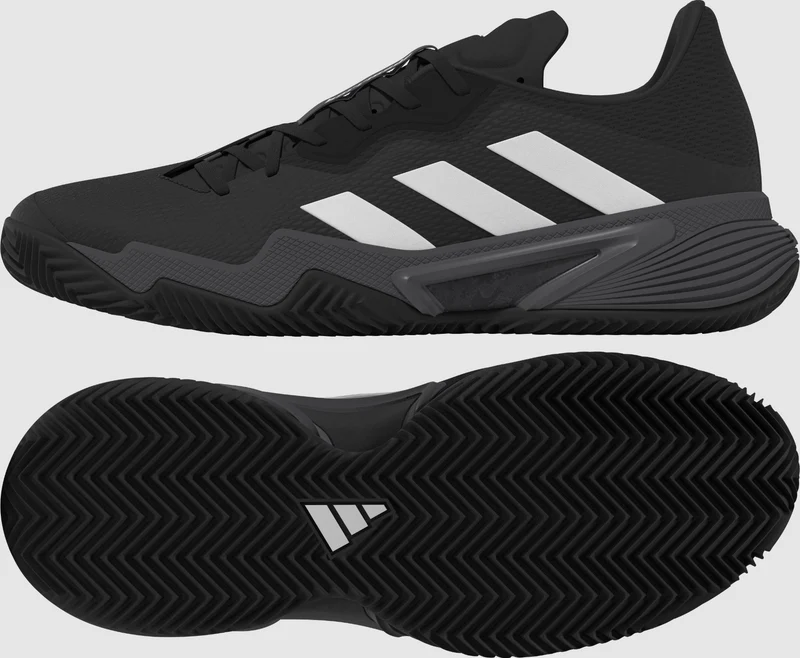 Adidas Barricade AC (Mens, Black) Padel Shoes