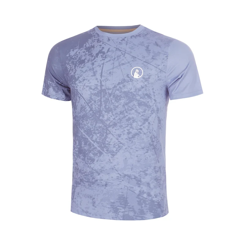 Glow Receiver Scrubbled T-Shirt Jungen - blau