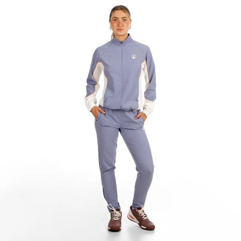 Glow Flow Trainingsjacke Damen - blau