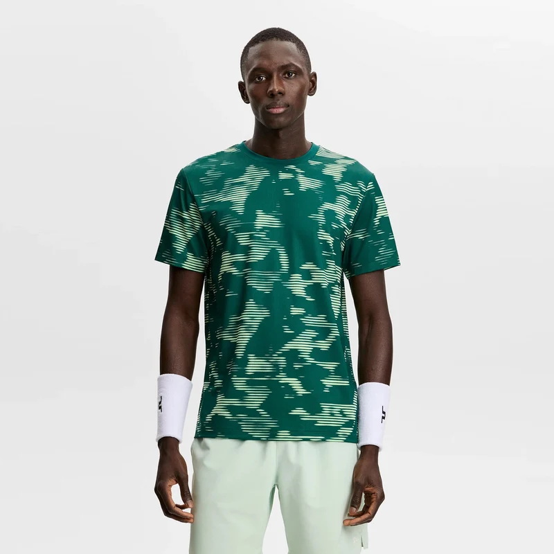 Josip Printed T-Shirt Herren - salbei