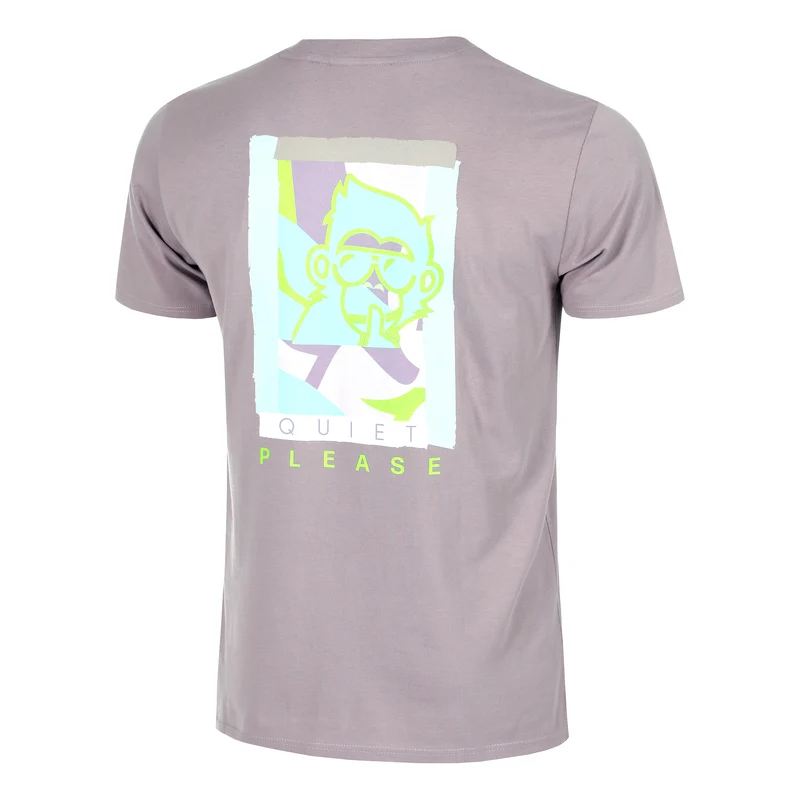 Mind Collage T-Shirt Herren-Lila,Mehrfarbig