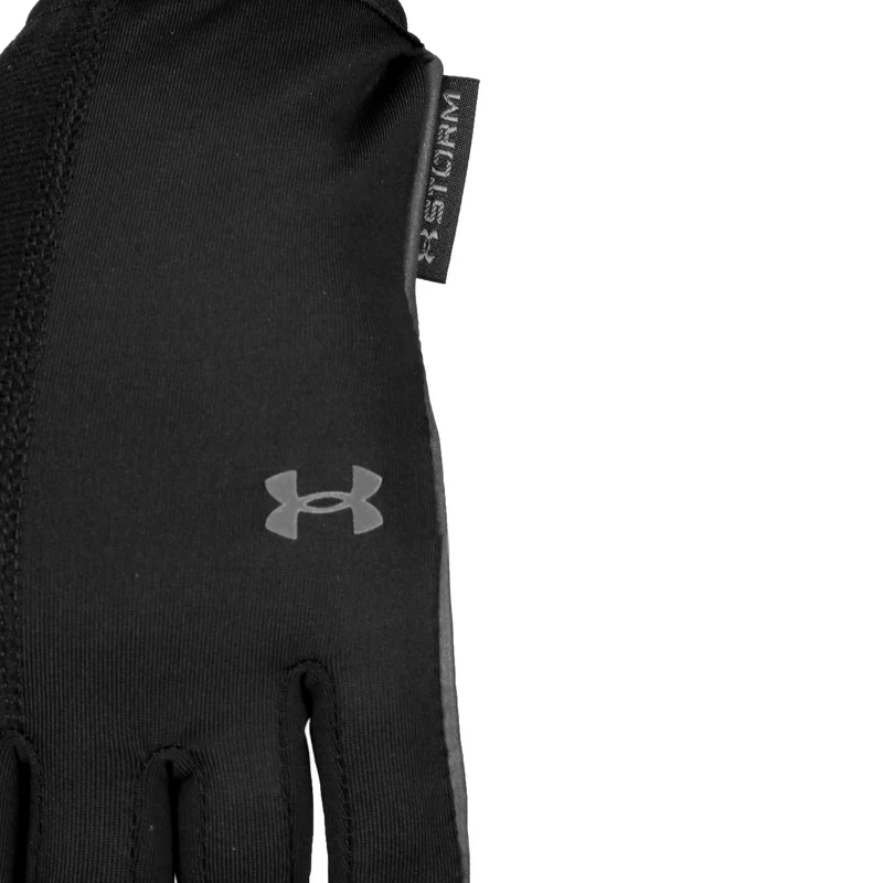 Liner Laufhandschuhe Damen-schwarz