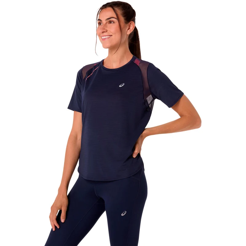Road Laufshirt Damen - dunkelblau