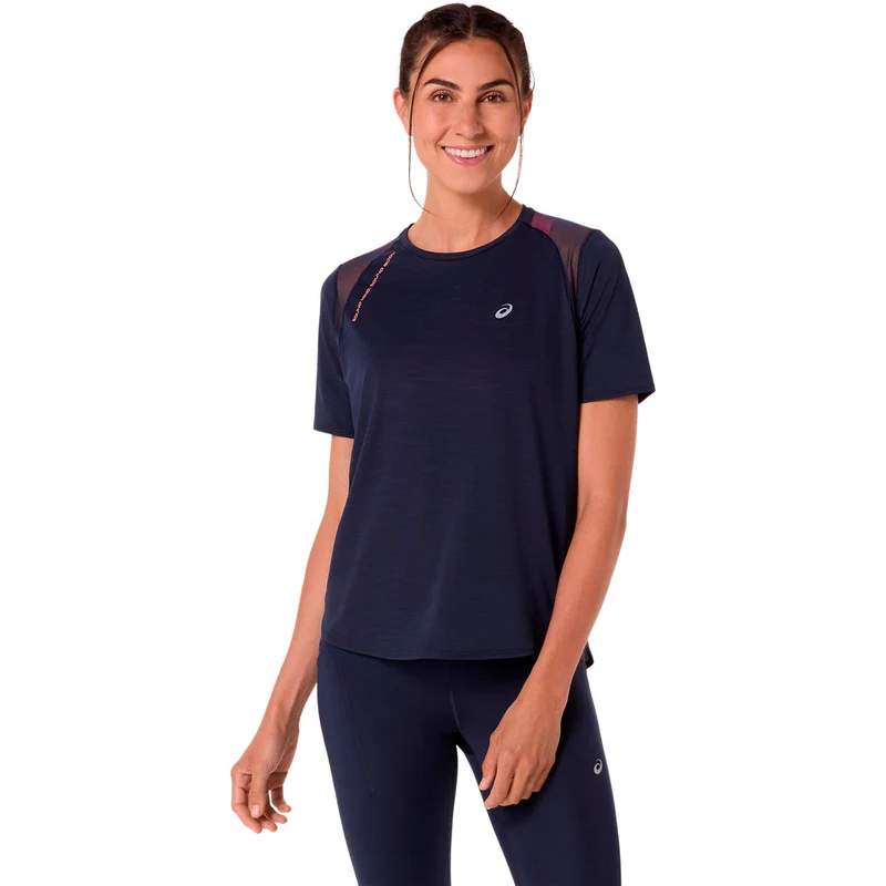 Road Laufshirt Damen - dunkelblau