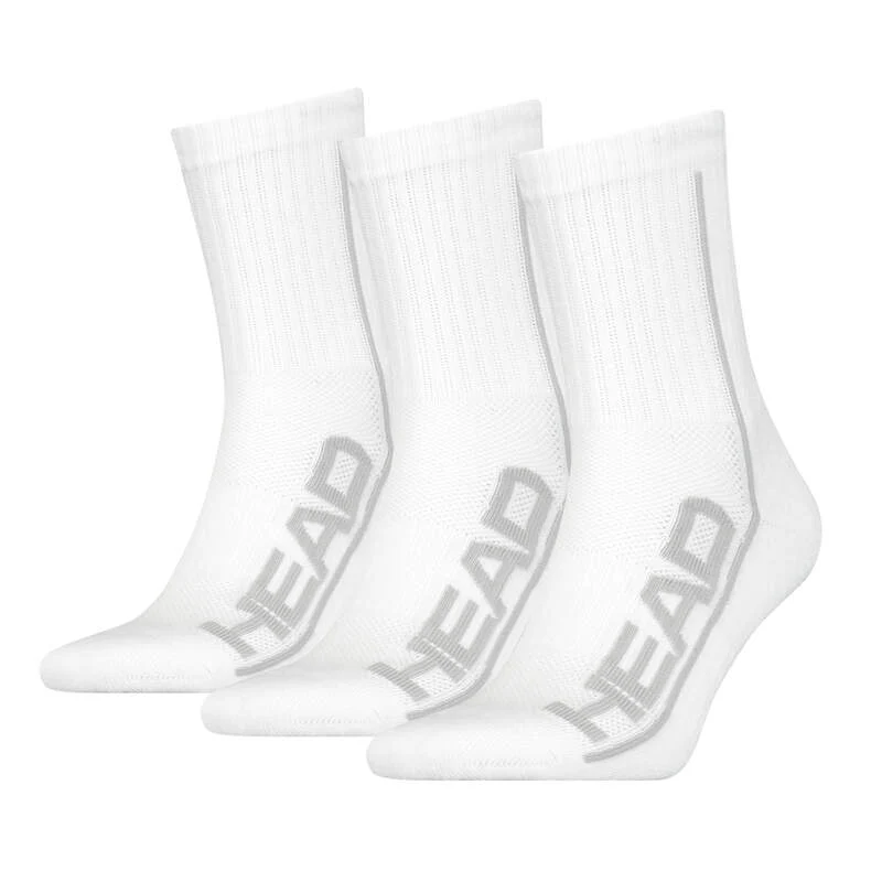 Head Performance Socks (3-Pack, White)