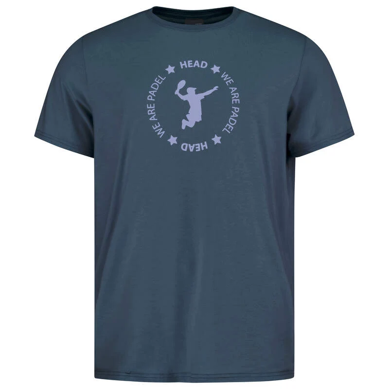Head We Are Padel T-shirt (Men, Navy)