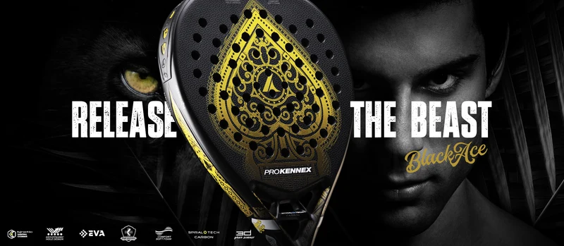 Pro Kennex Black Ace Padel Racket