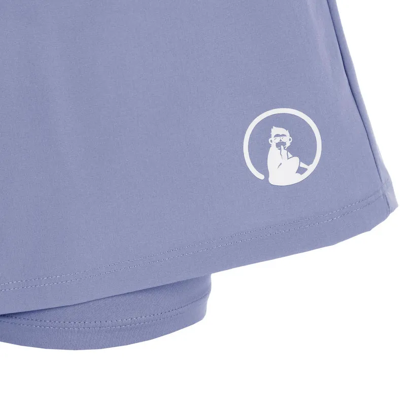 Glow Rematch 2In1 Shorts Damen - blau