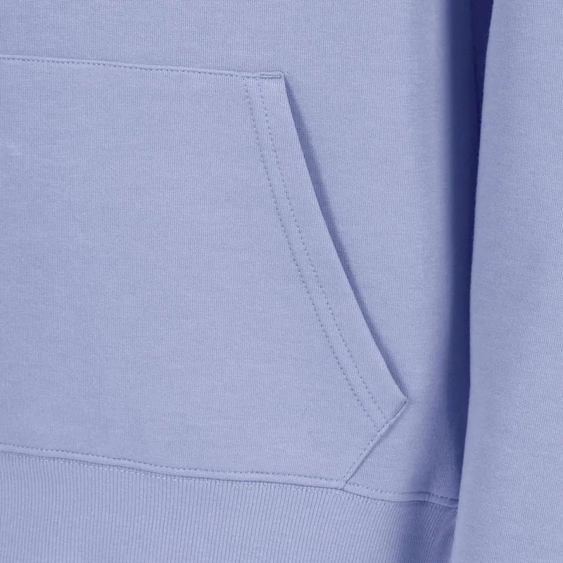 Glow Baseline Logo Hoody Jungen - blau