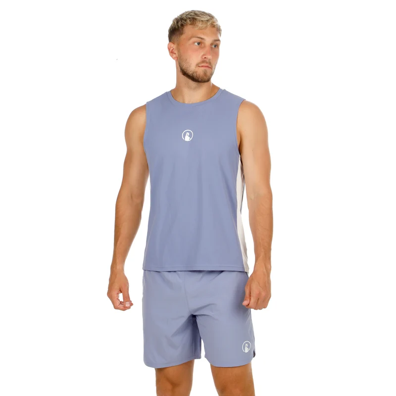 Glow Winner Tech Tank-Top Herren - blau
