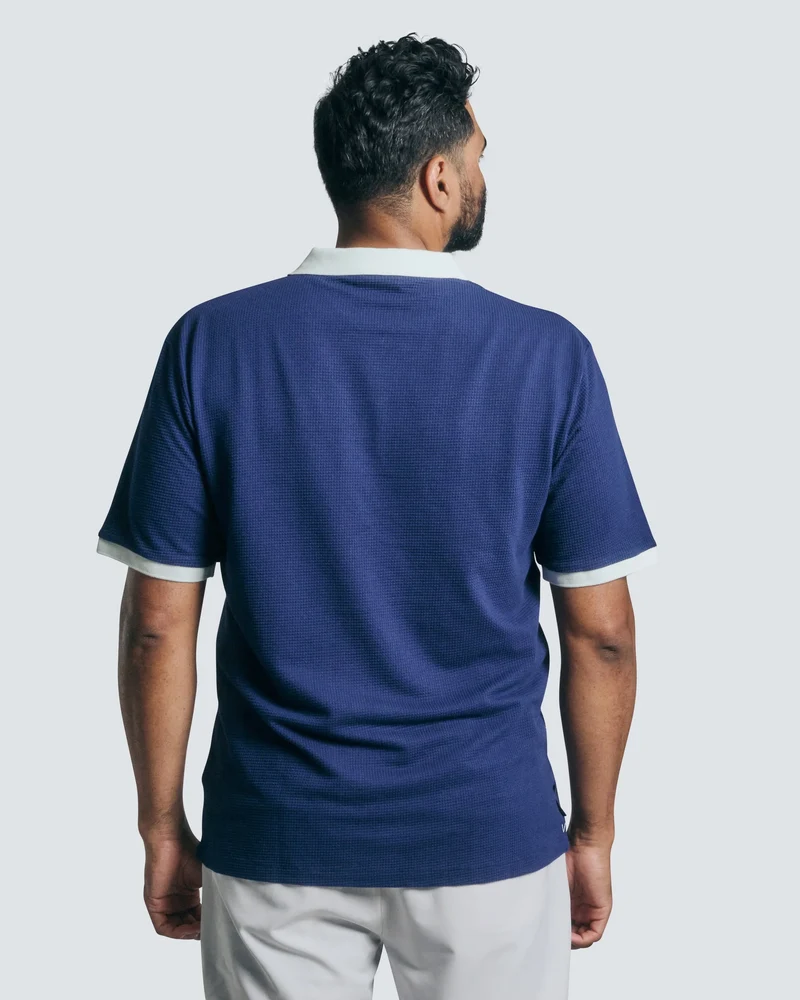 Vice Golf Waffle Polo