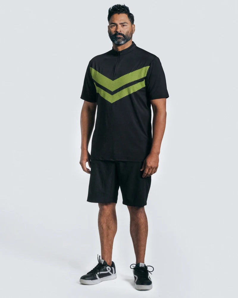 Vice Golf Camo Quarter Zip Polo