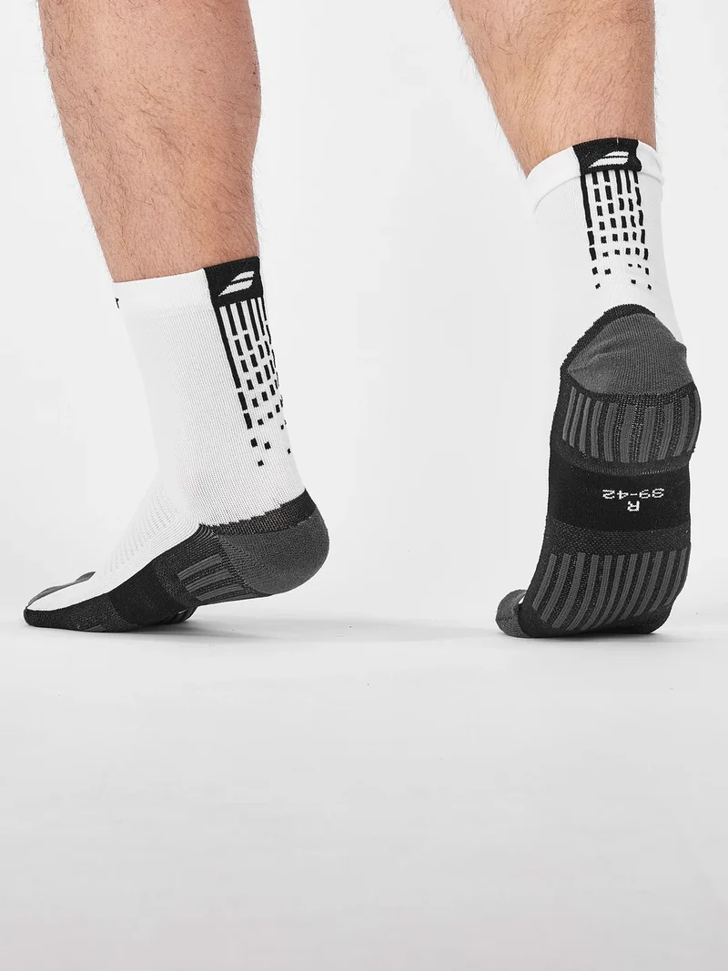 Babolat Padel Crew Socken weiß/schwarz