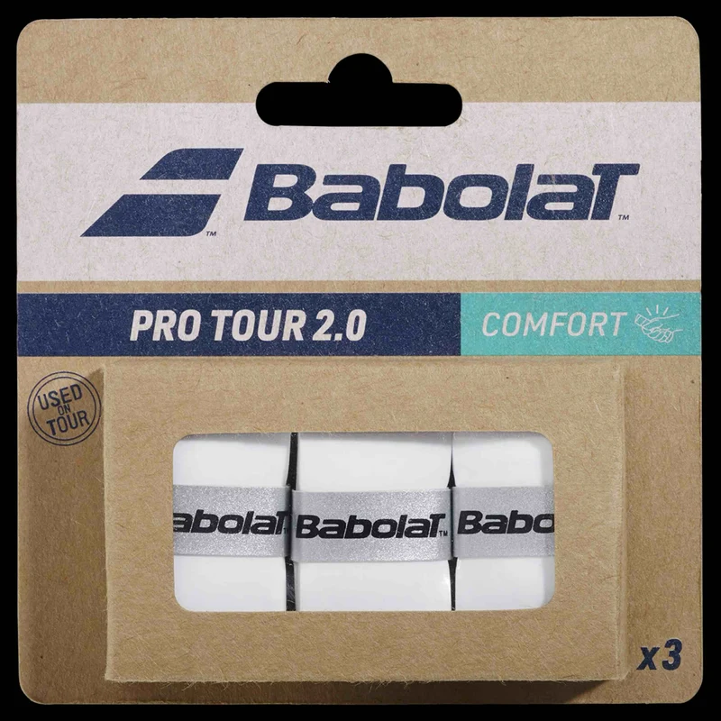 Babolat Overgrips PRO TOUR 2.0 COMFORT weiß 3er Pack