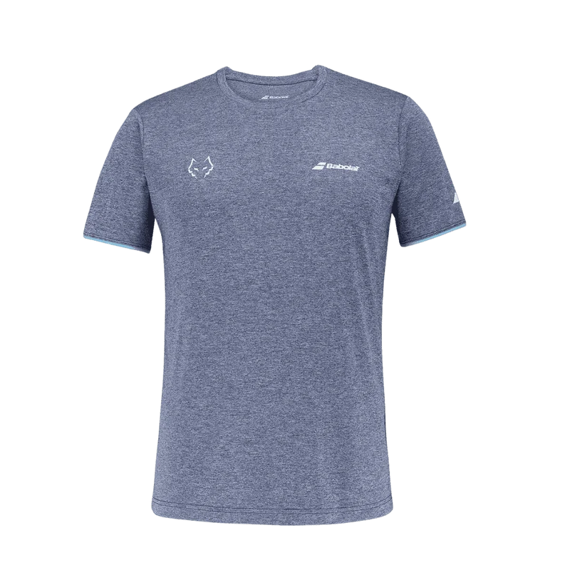 Babolat Crew Neck Tee Lebron Blau