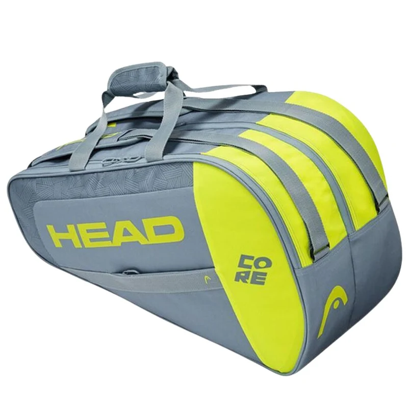HEAD Padeltas Core Combi Grijs Geel