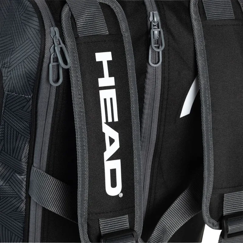 HEAD Padeltas Core Combi Zwart Grijs