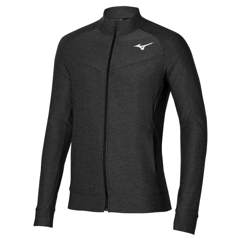 Mizuno Training Jacket (Black Melange)
