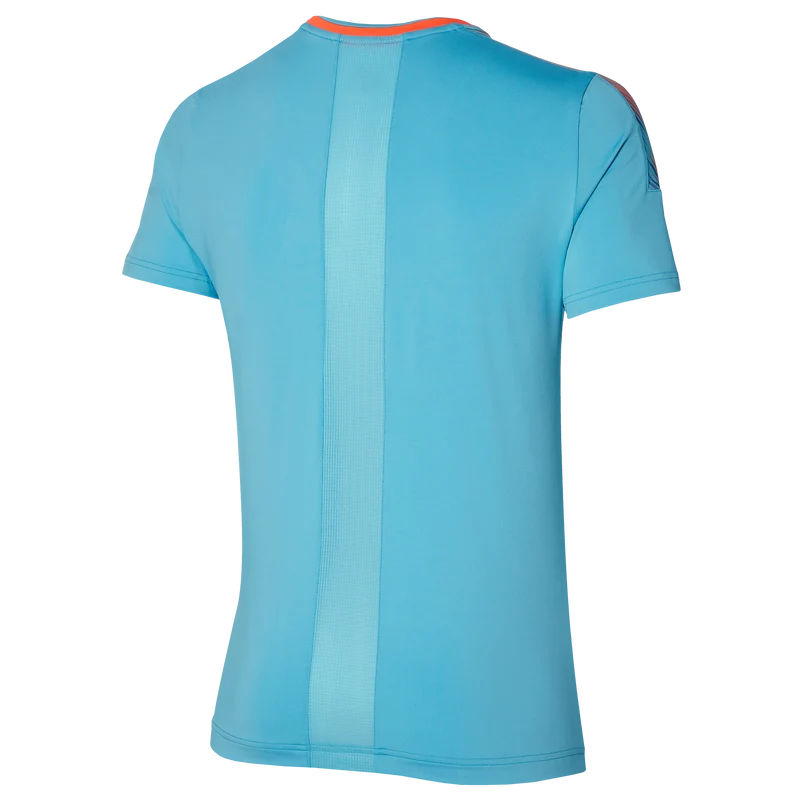 Mizuno Shadow Tee (Maui Blue)