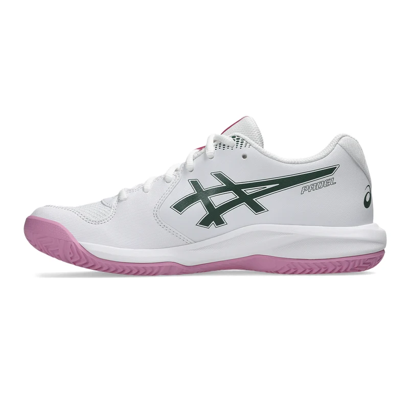 ASICS GEL DEDICATE 9 PADEL White/Pink W FW26 (Zapatillas)
