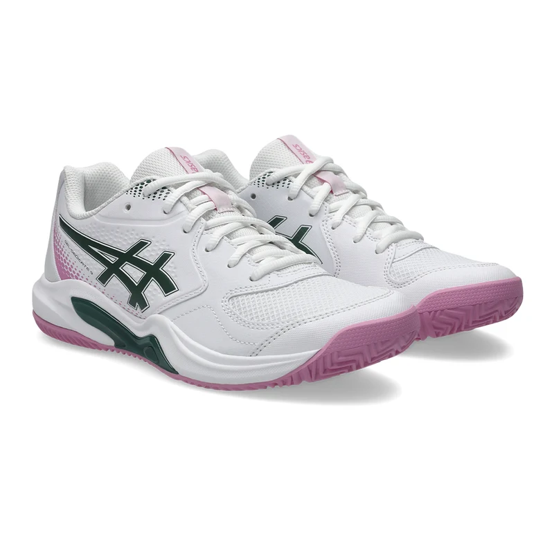 ASICS GEL DEDICATE 9 PADEL White/Pink W FW26 (Zapatillas)