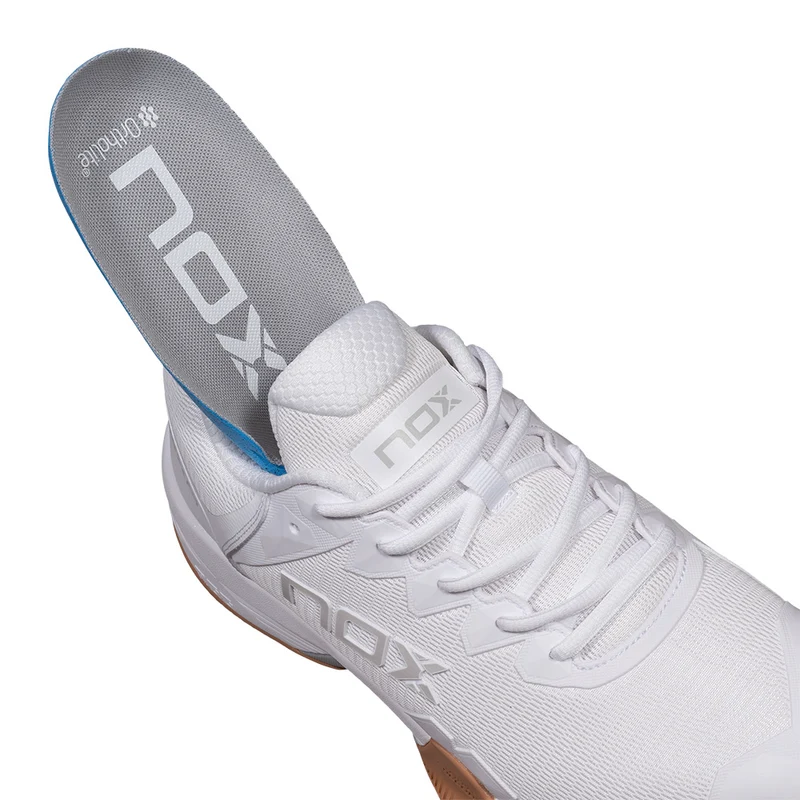 NOX ML10 HEXA White/Gum Rubber 2026 (Zapatillas)