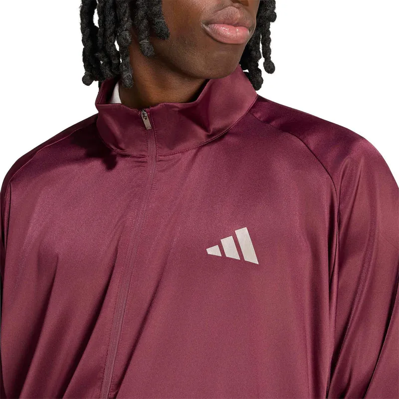 Cover Up Trainingsjacke Herren - weinrot
